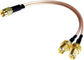 Антенна ISO9001 разделяет мужчины SMA к проводу антенного кабеля МАМ S женскому