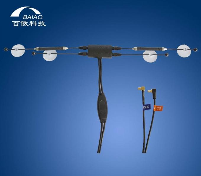 Телескопичные 5 - антенна ТВ WiFi автомобиля 28dBi с сосать диск 4