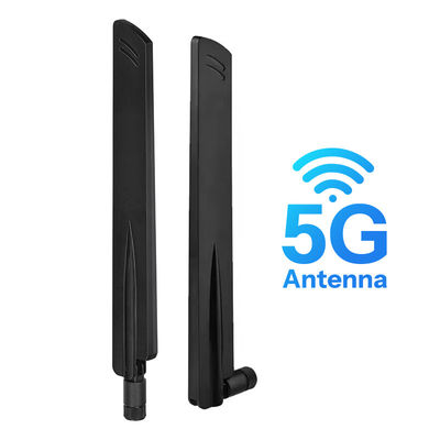 Антенна с высоким приростом 12dbi 5g sma изгибаемая 600-6000Mhz передает стабильные сигналы Антенна Omni 5G для беспроводного мобильного маршрутизатора