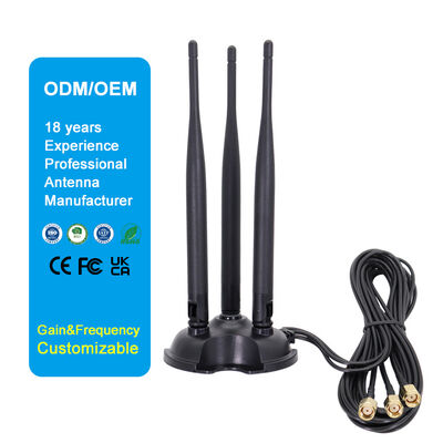 2.4G 5.8G Dual Band Omni High Gain WiFi Антенна, 8dBi Omni Антенна для WiFi маршрутизатора и беспроводной сетевой карты