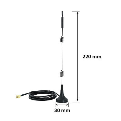WiFi 2.4GHz 5GHz 5.8GHz Магнитная антенна для беспроводной видеокамеры видеонаблюдения