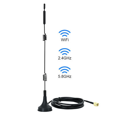 WiFi 2.4GHz 5GHz 5.8GHz Магнитная антенна для беспроводной видеокамеры видеонаблюдения
