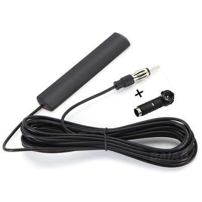 DIN Plug Adhesive Patch Автомобиль Скрытый AM FM Радио Антенна для транспортного средства