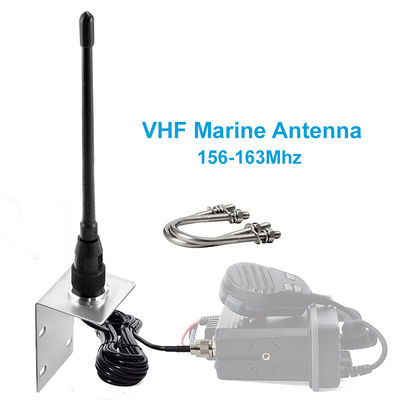Stubby VHF Marine Antenna Aerial 156-163Mhz Антенны для лодок Понтон Парусные яхты Яхты Морские радиостанции
